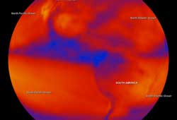 Layered Earth Physical Geography Higher Education Greenhouse Effect Data Feature